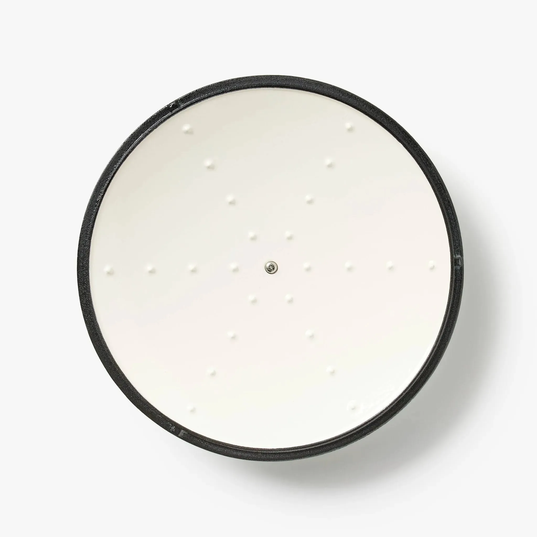 5.5qt Enamel Dutch Oven Stock Pot Gray Eclipse - ™: Cast Iron Lid, Even-Heating, Induction Compatible