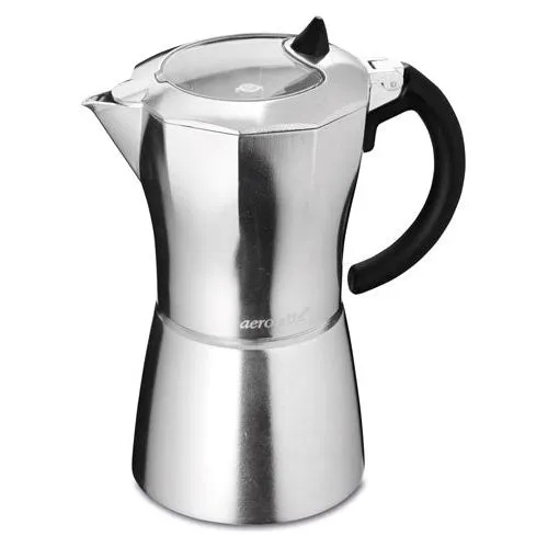 Aerolatte Moka-Vista Italian Espresso Stovetop Espresso Maker