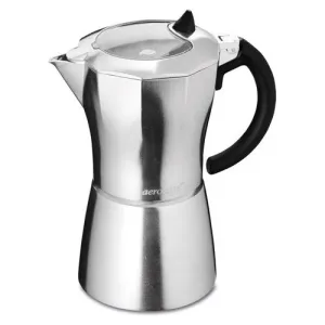 Aerolatte Moka-Vista Italian Espresso Stovetop Espresso Maker