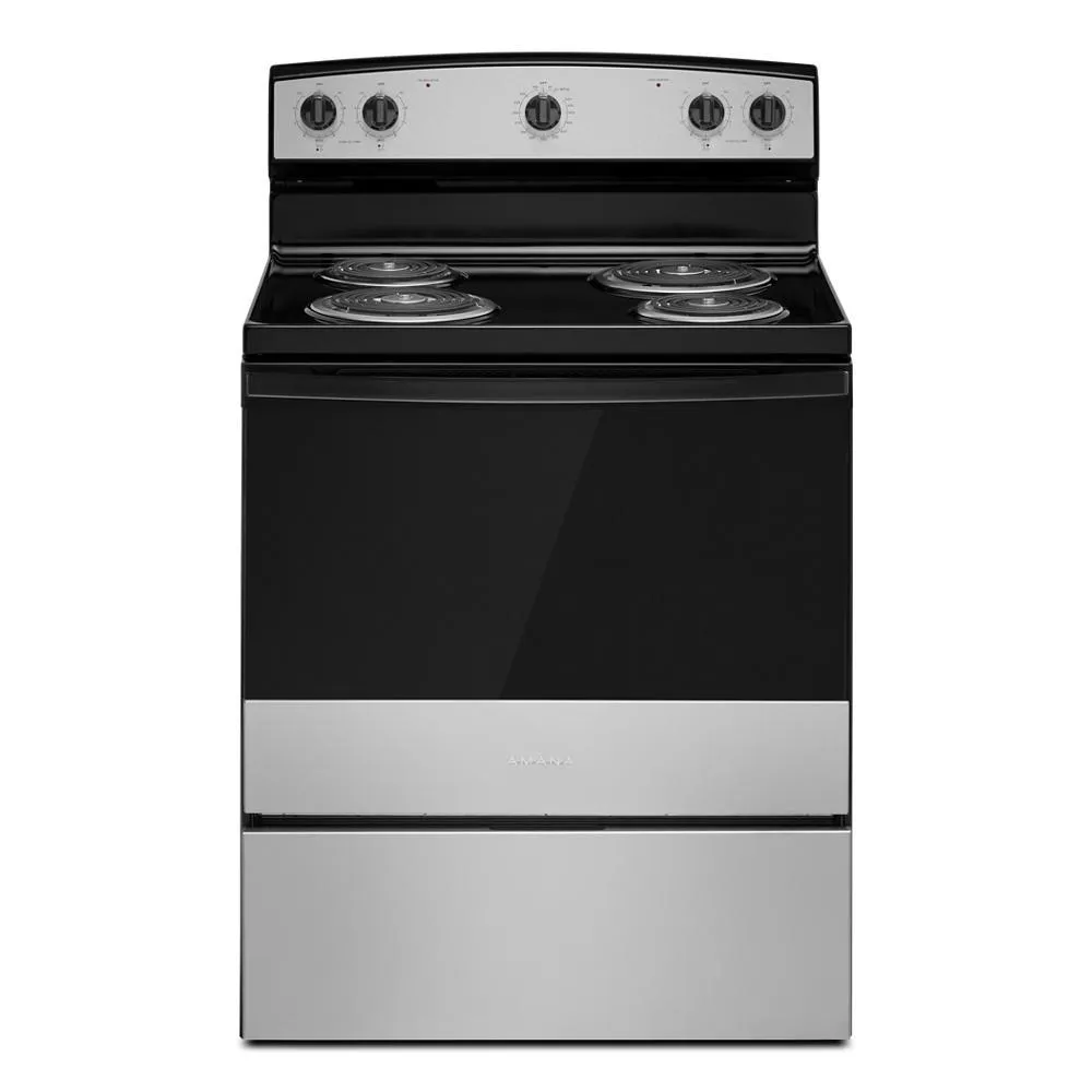 Amana ACR4203MNS Amana® 30-Inch Electric Range With Easy-Clean Glass Door