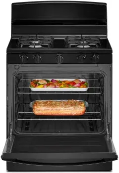 Amana AGR4203MNB Amana® 30-Inch Gas Range With Easy-Clean Glass Door