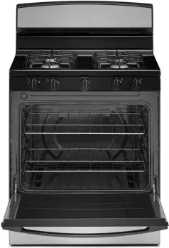 Amana AGR4203MNS Amana® 30-Inch Gas Range With Easy-Clean Glass Door