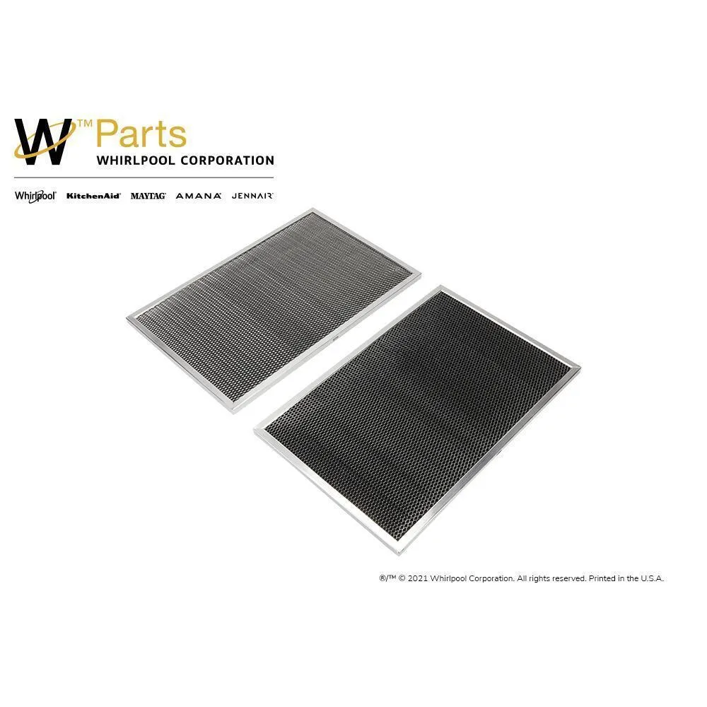 Amana W10386873 Range Hood Charcoal Filters