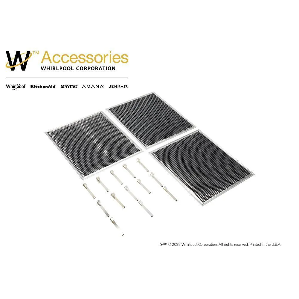 Amana W10412939 Range Hood Charcoal Filters