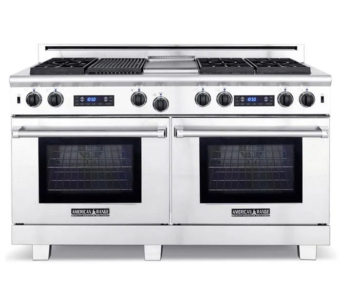 American Range ARR606GDGRDF 60" Medallion Ranges