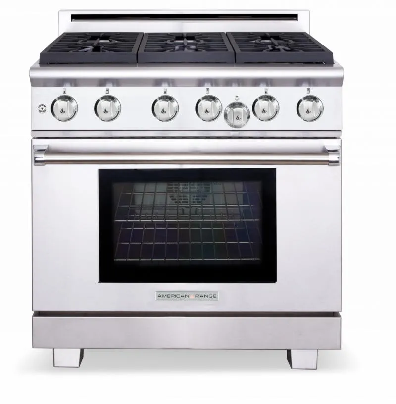 American Range ARROB364GR Americana 36 Inch Performer Range