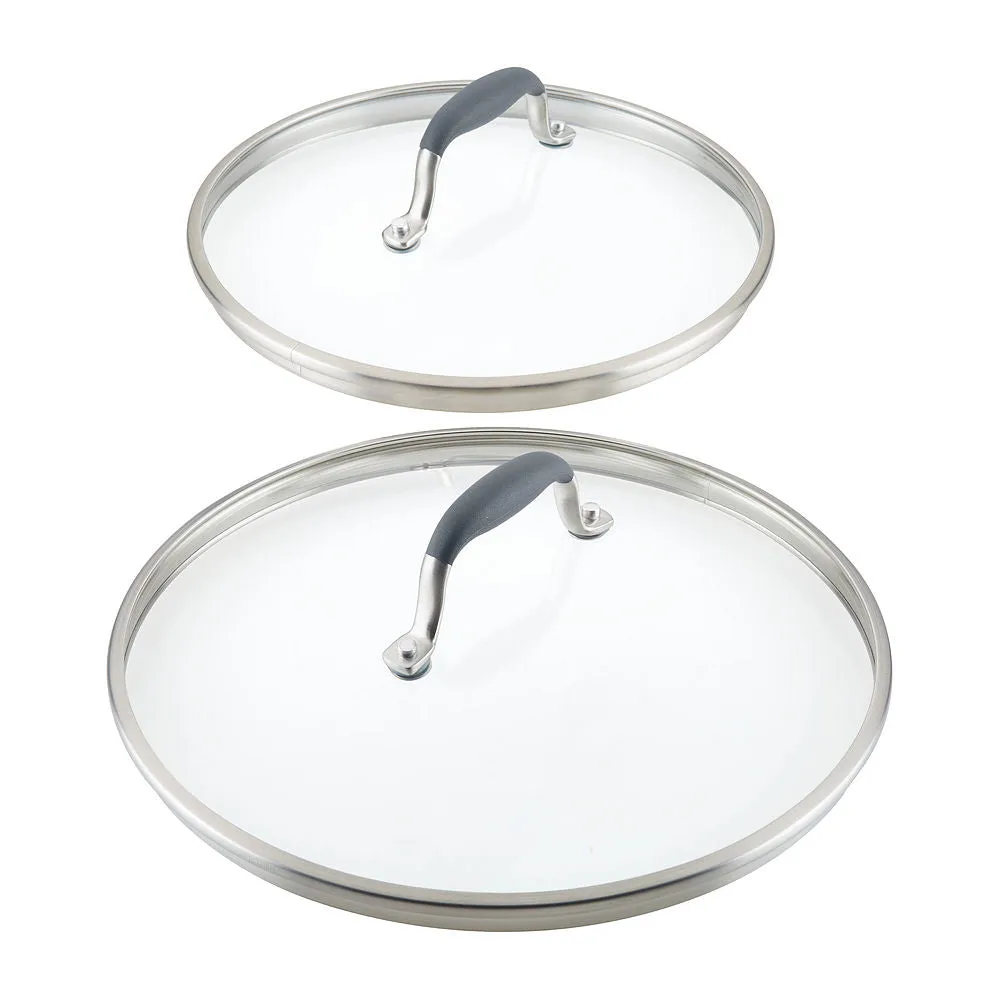 Anolon Advanced Home 2-pc. Glass Pan Lids Moonstone