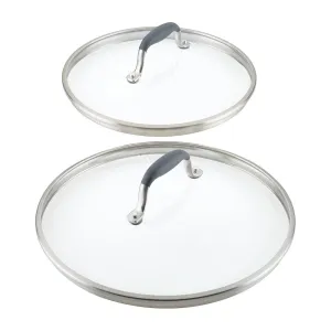 Anolon Advanced Home 2-pc. Glass Pan Lids Moonstone