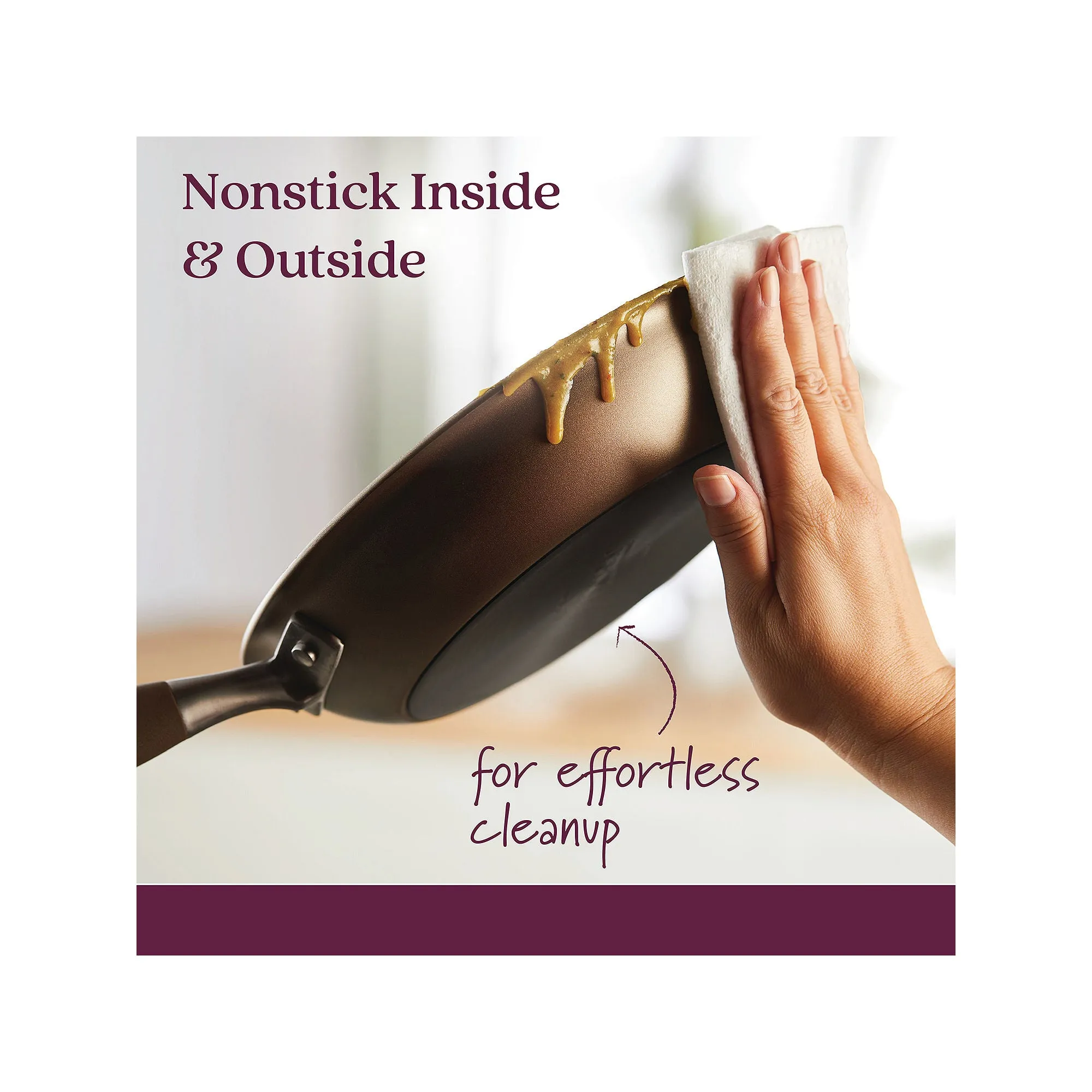 Anolon Advanced Home Hard Anodized 12" Stir Fry Pan - BRONZE ONE SIZE