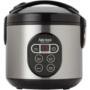 Aroma ARC-914SBD 8-Cup Digital Rice Cooker and Food Steamer