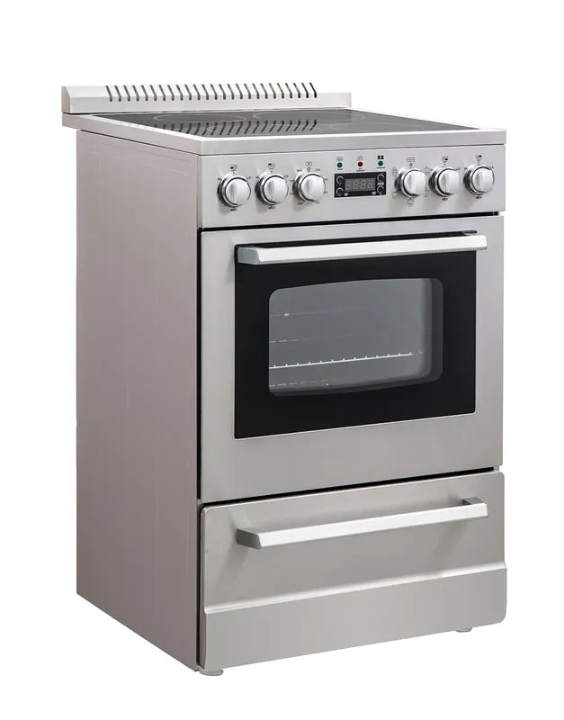 Avanti DER24P3S 24" Deluxe Electric Range (Avanti Elite Series)