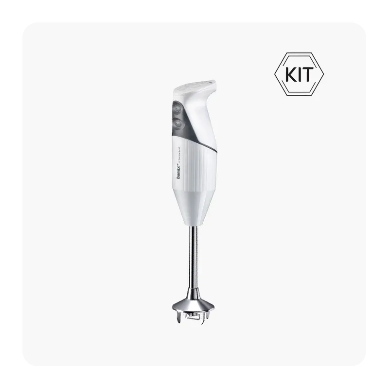 Bamix® SwissLine Immersion Blender - Available in Black & Light Grey/White