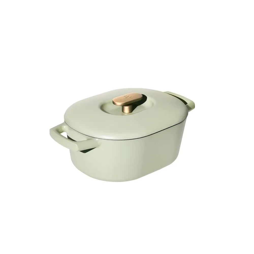 Beautiful 19048 Enamel Dutch Oven, Green