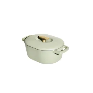 Beautiful 19048 Enamel Dutch Oven, Green