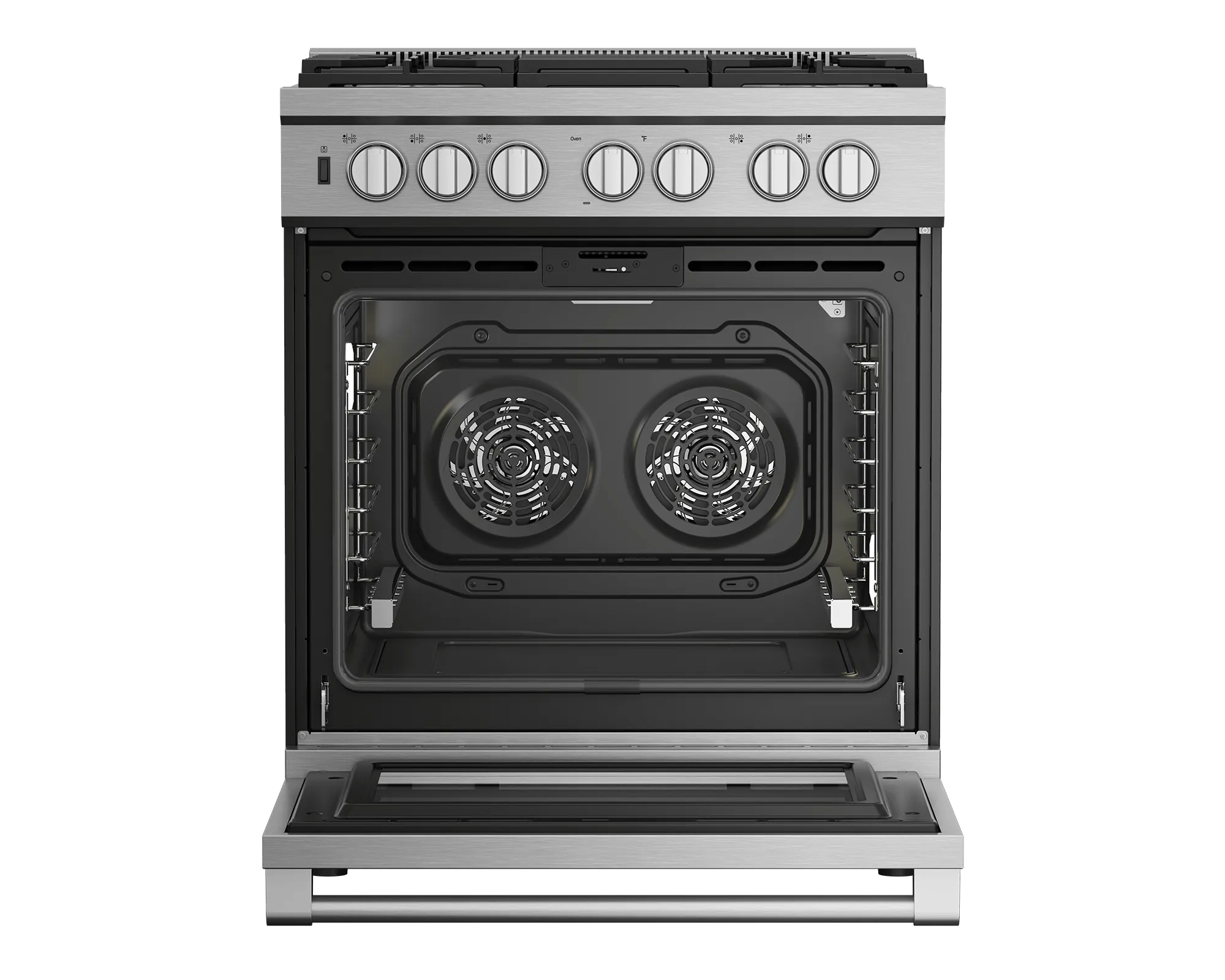 Beko PRDF34552SS 30" Stainless Steel Pro-Style Dual Fuel Range