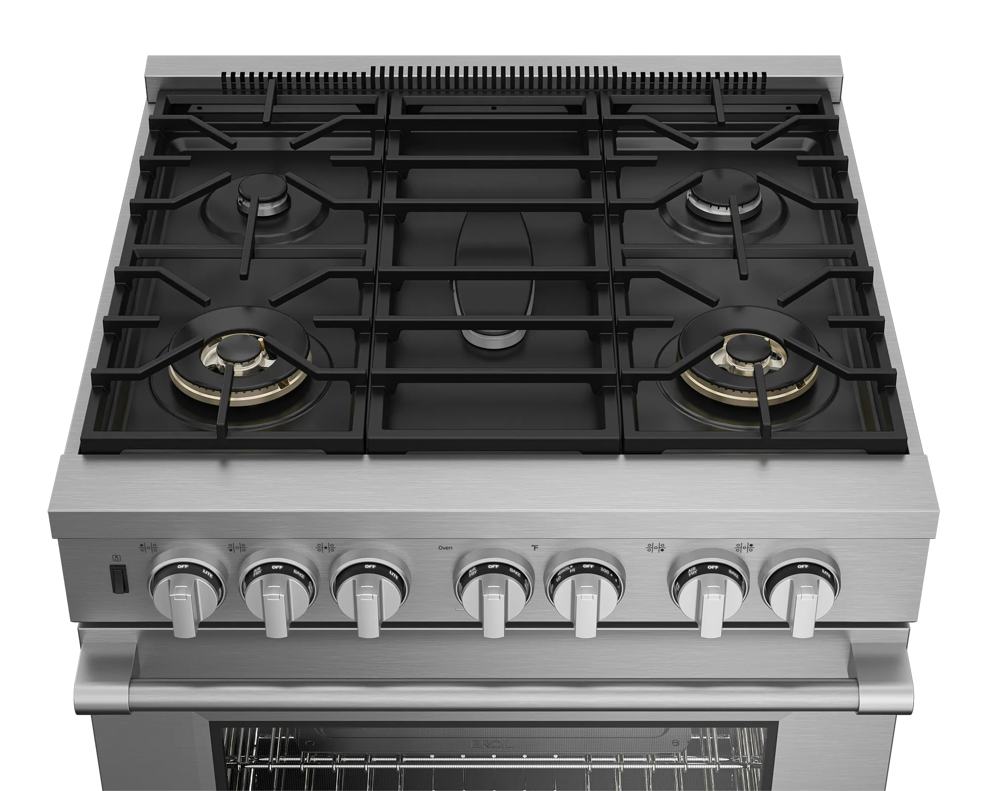 Beko PRDF34552SS 30" Stainless Steel Pro-Style Dual Fuel Range