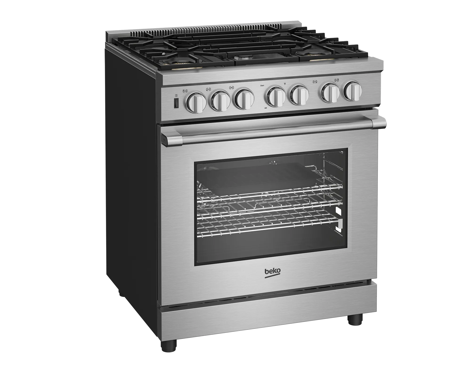 Beko PRGR34552SS 30" Stainless Steel Pro-Style Gas Range