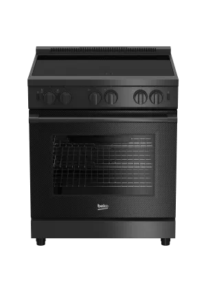 Beko PRIR34450CF 30" Carbon Fiber Pro-Style Induction Range