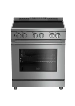 Beko PRIR34450SS 30" Stainless Steel Pro-Style Induction Range