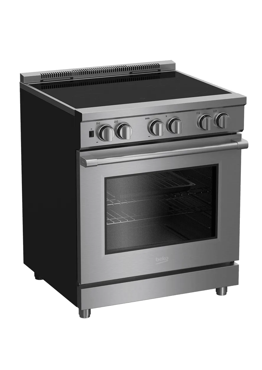 Beko PRIR34450SS 30" Stainless Steel Pro-Style Induction Range