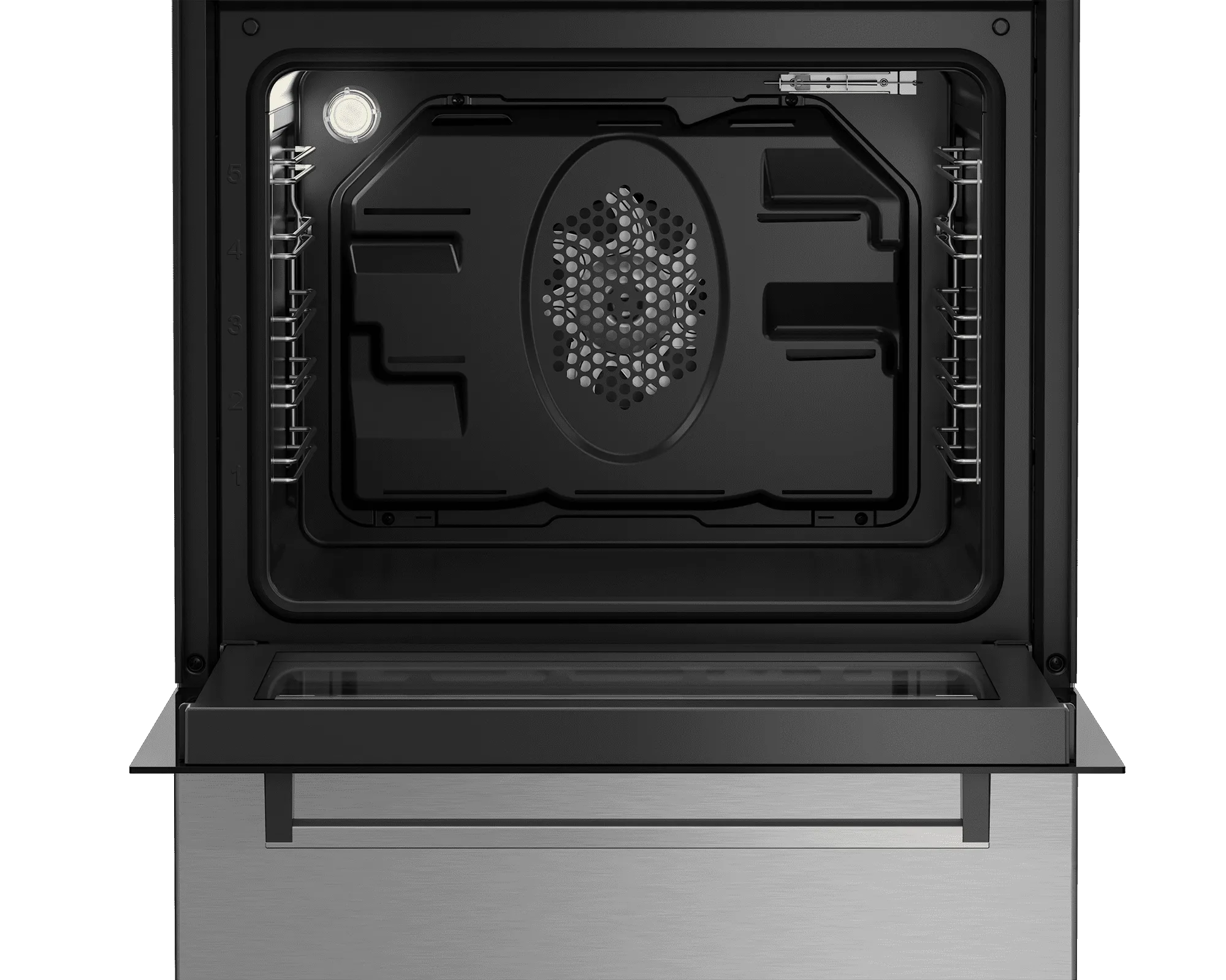 Beko SLER24410SS 24" Stainless Steel Slide-In Electric Range