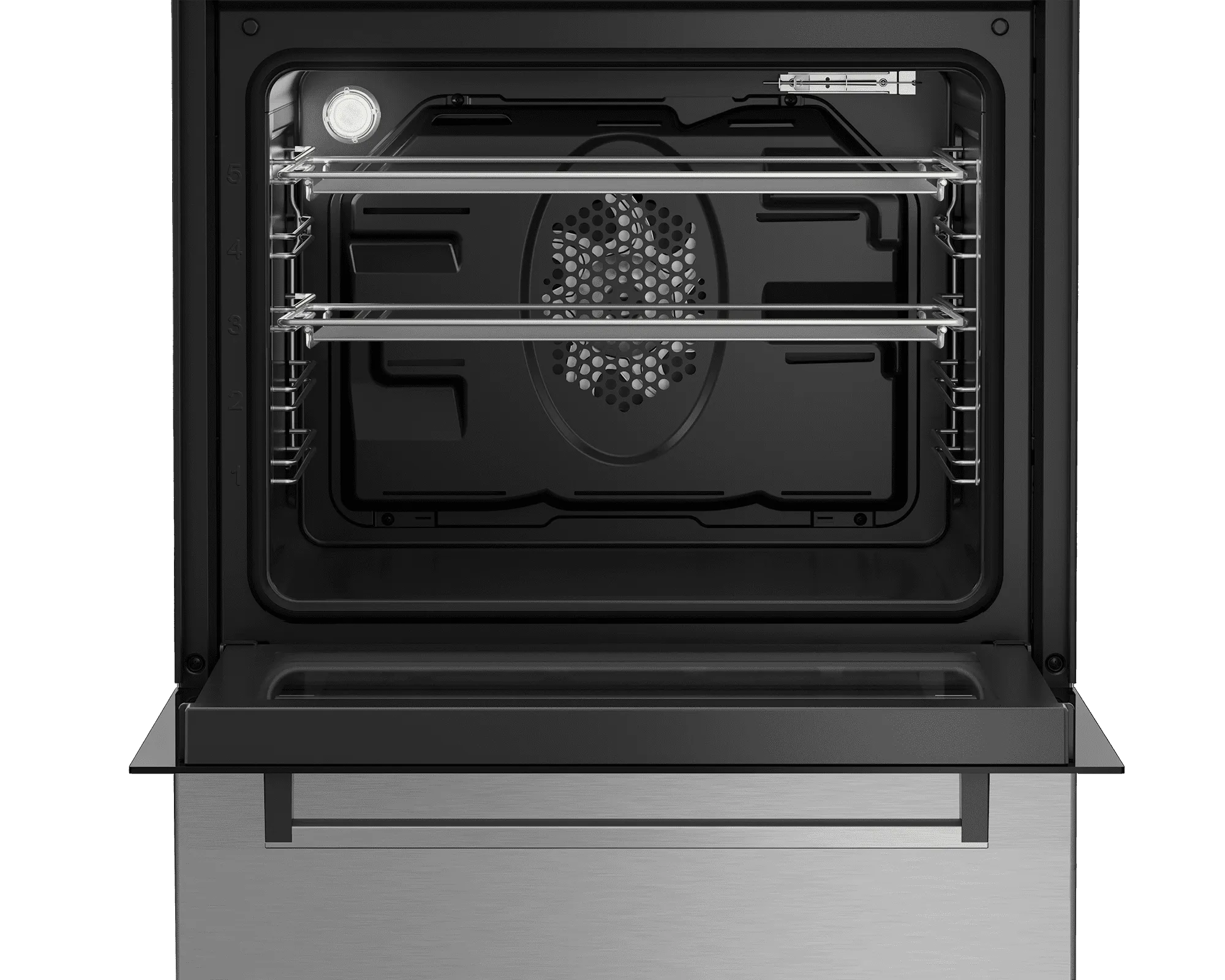 Beko SLER24410SS 24" Stainless Steel Slide-In Electric Range
