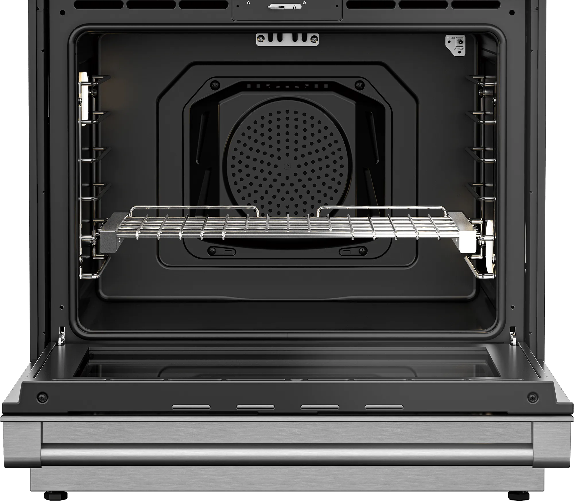 Beko SLER30524SS 30" Slide-In Range