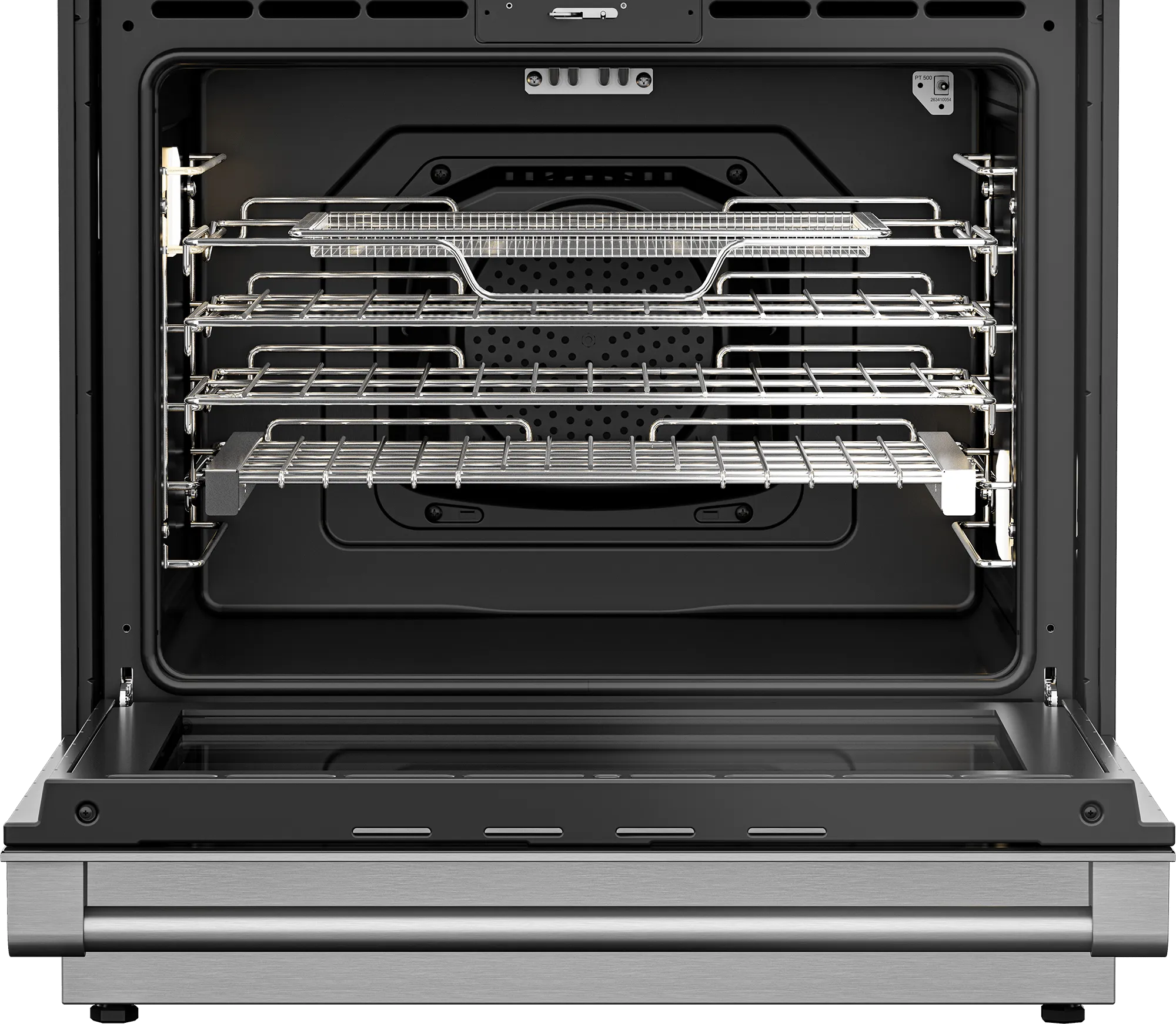 Beko SLER30524SS 30" Slide-In Range