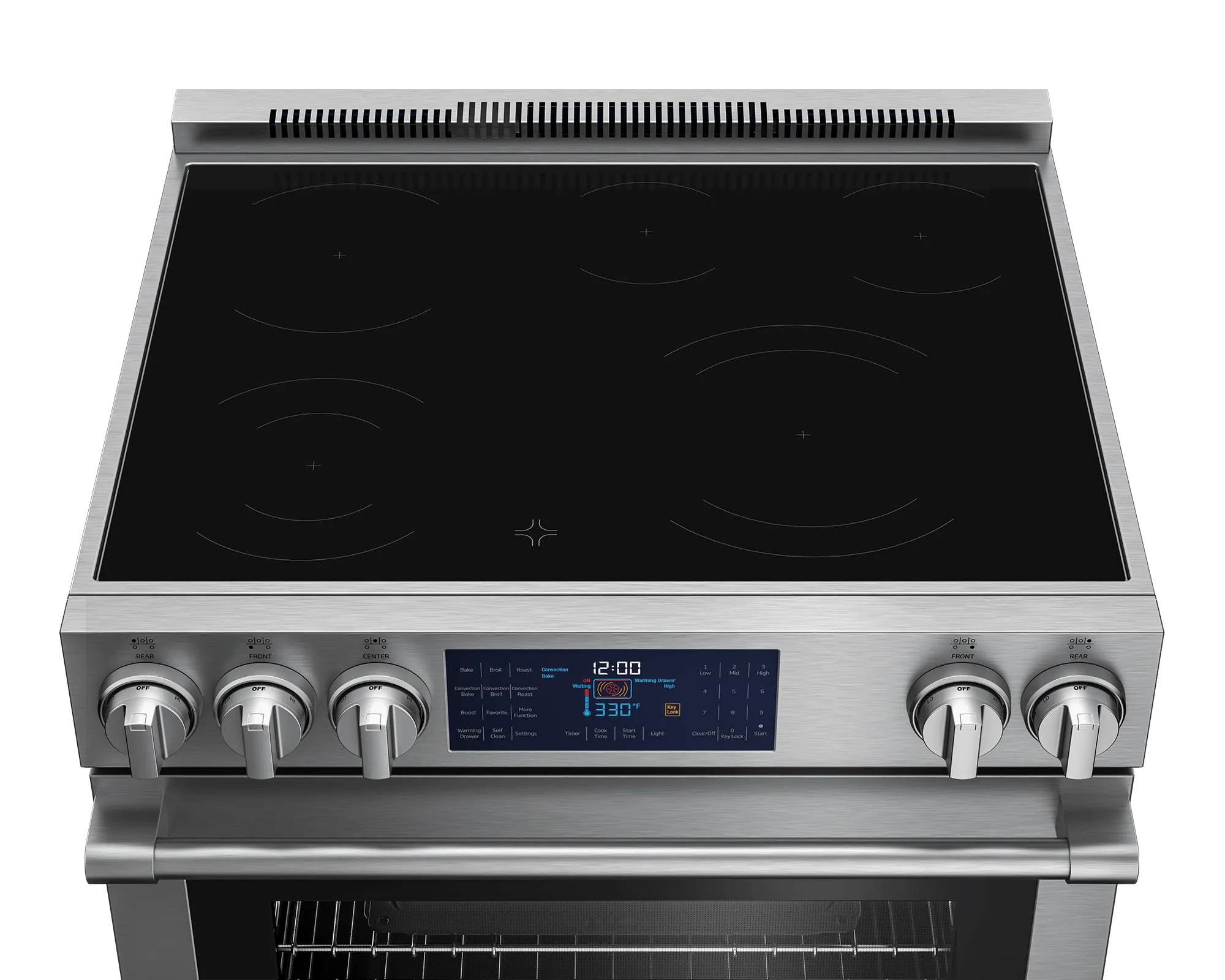 Beko SLER30532SS 30" Stainless Steel Slide-In Electric Range
