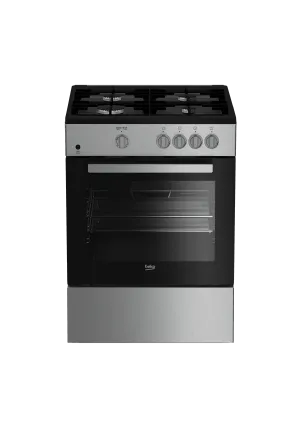 Beko SLGR24410SS 24" Stainless Steel Slide-In Gas Range