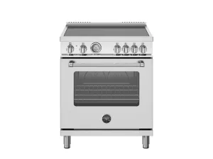 Bertazzoni MAS304INMXV 30 Inch Induction Range, 4 Heating Zones, Electric Oven Stainless Steel