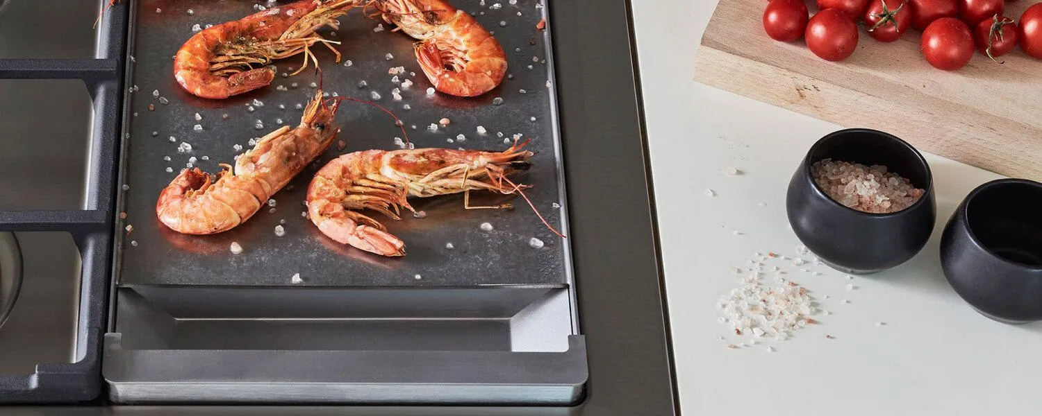 Bertazzoni MAS486GGASBIV 48 Inch All Gas Range, 6 Burner And Griddle Bianco Matt
