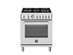 Bertazzoni PRO305GASXV 30 Inch All Gas Range, 5 Burners Stainless Steel