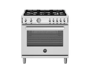 Bertazzoni PRO365GASXV 36 Inch All Gas Range, 5 Burners Stainless Steel