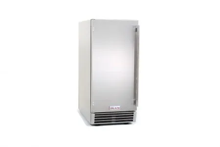 Blaze Grills BLZICEMKR50GR Blaze 50 Lb. 15 Inch Outdoor Ice Maker With Gravity Drain