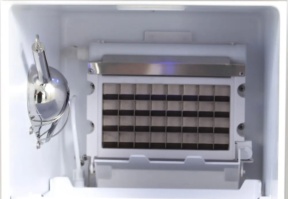 Blaze Grills BLZICEMKR50GR Blaze 50 Lb. 15 Inch Outdoor Ice Maker With Gravity Drain