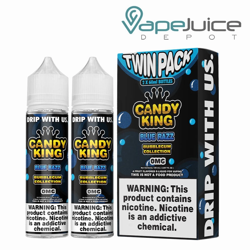 Blue Razz Candy King Bubblegum 120ml