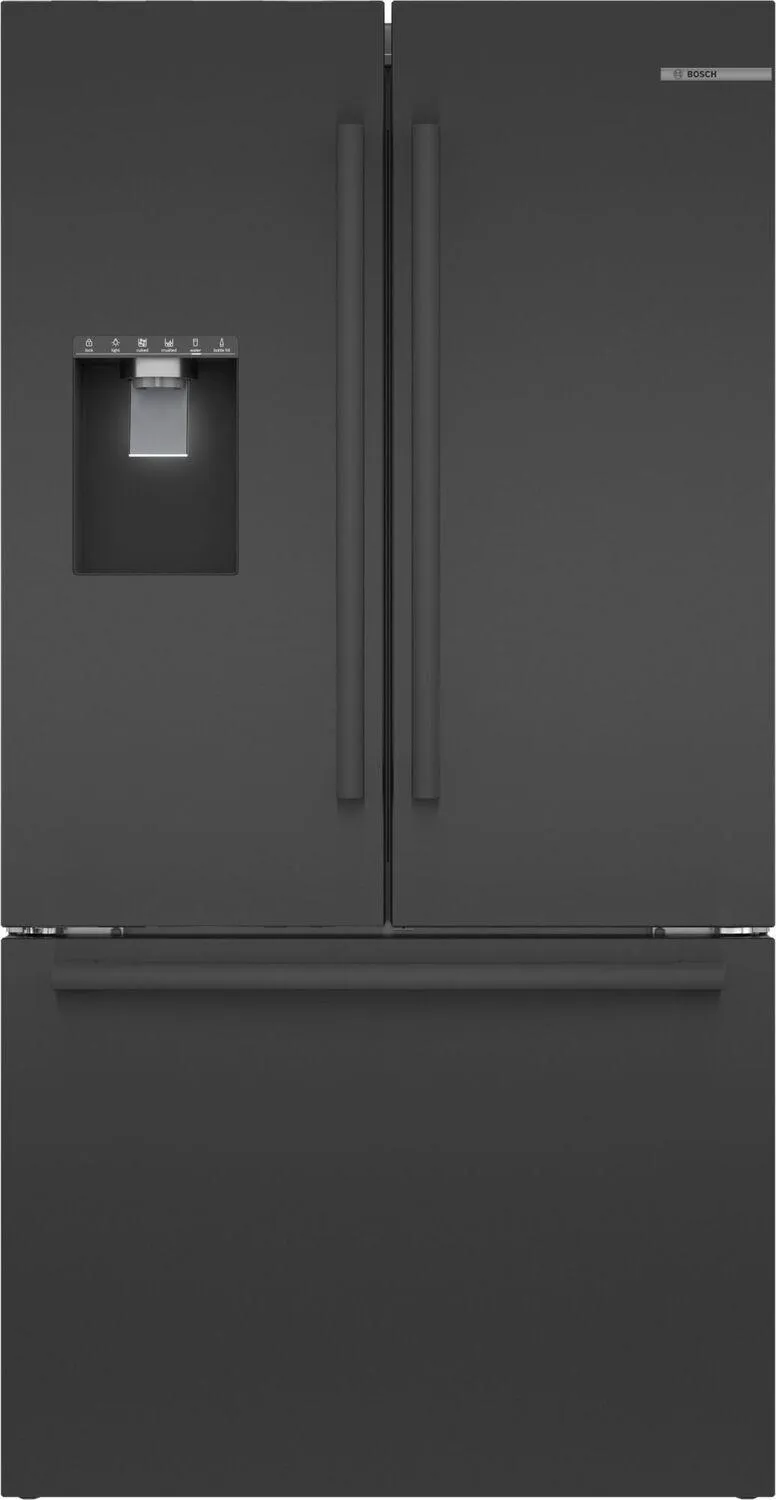 Bosch B36FD50SNB 500 Series French Door Bottom Mount Refrigerator 36'' Easy Clean Stainless Steel B36Fd50Snb
