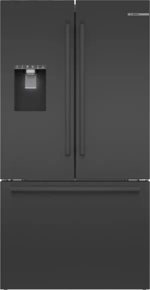 Bosch B36FD50SNB 500 Series French Door Bottom Mount Refrigerator 36'' Easy Clean Stainless Steel B36Fd50Snb
