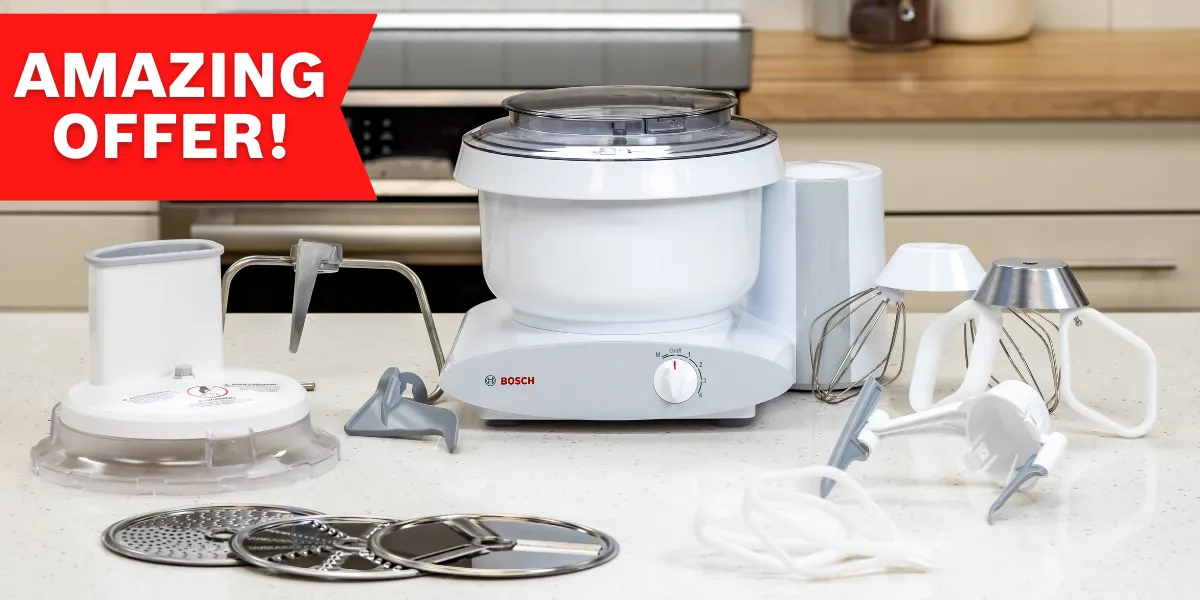 Bosch Pro Mixer MUM6N10UC - My-Go-To-Mixer for Kitchen "Kneads"