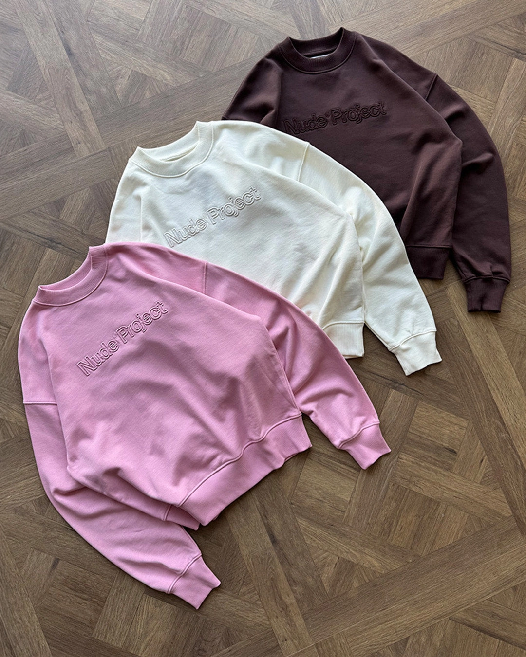 Brun Sweatshirt Marshmallow