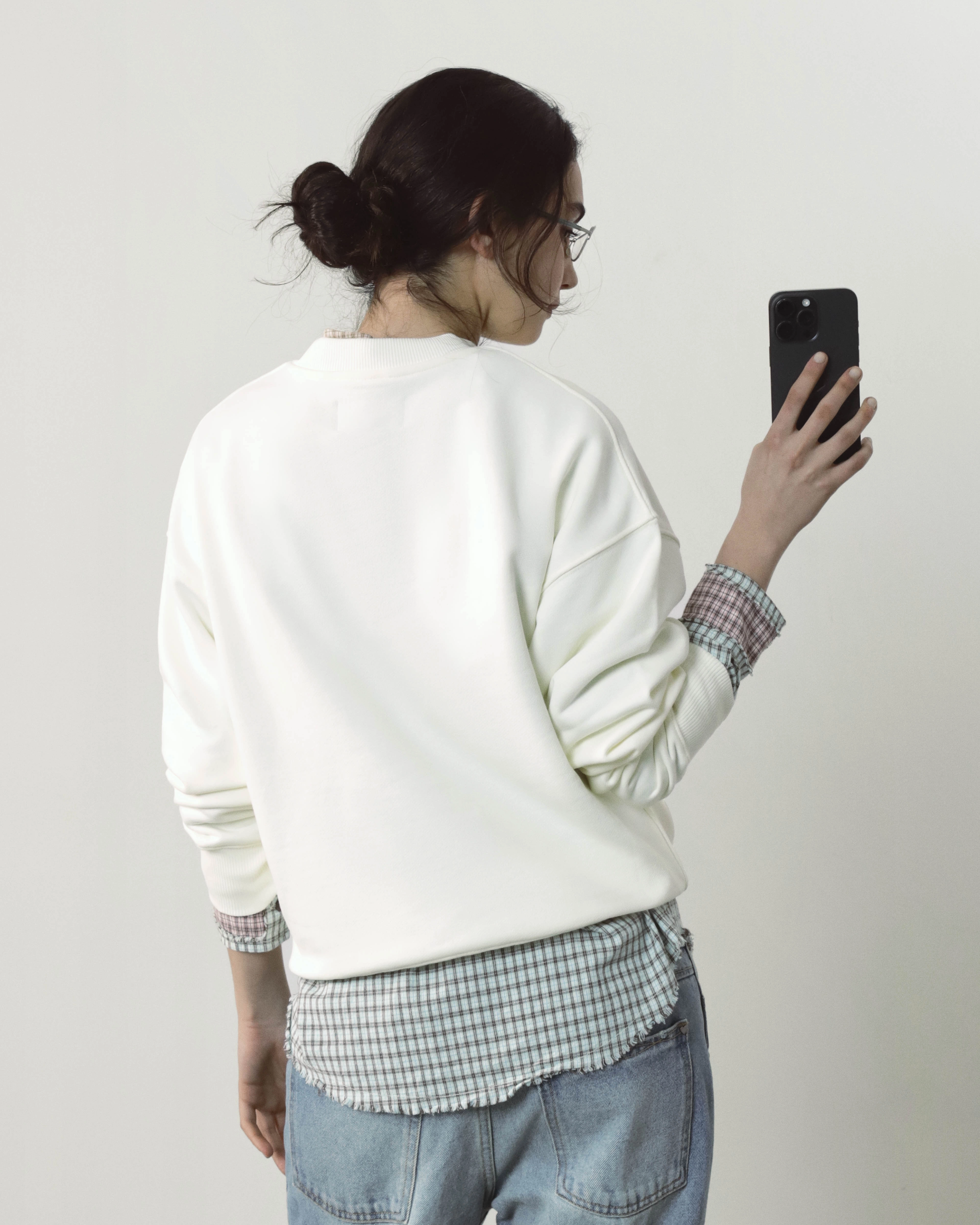 Brun Sweatshirt Marshmallow