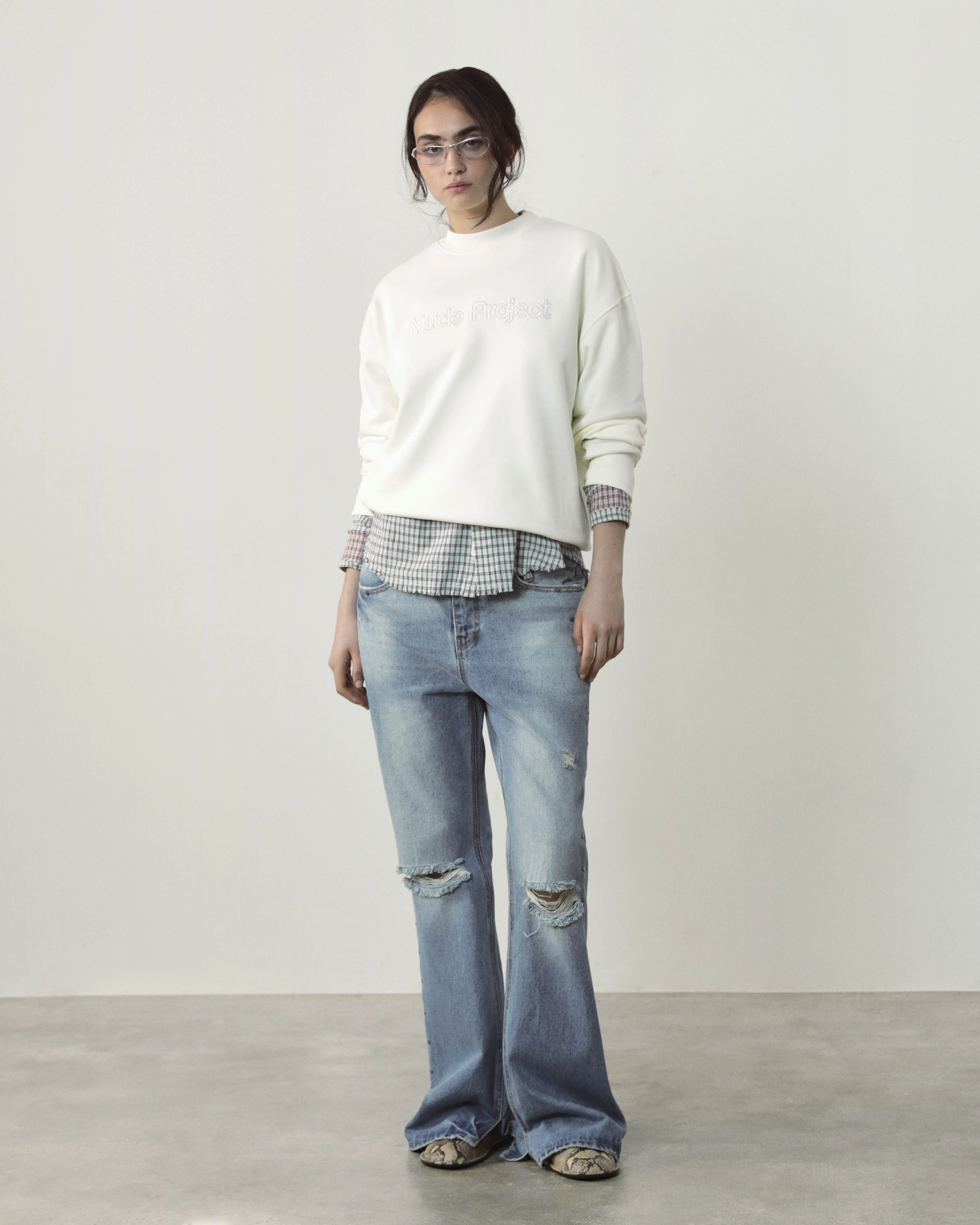 Brun Sweatshirt Marshmallow