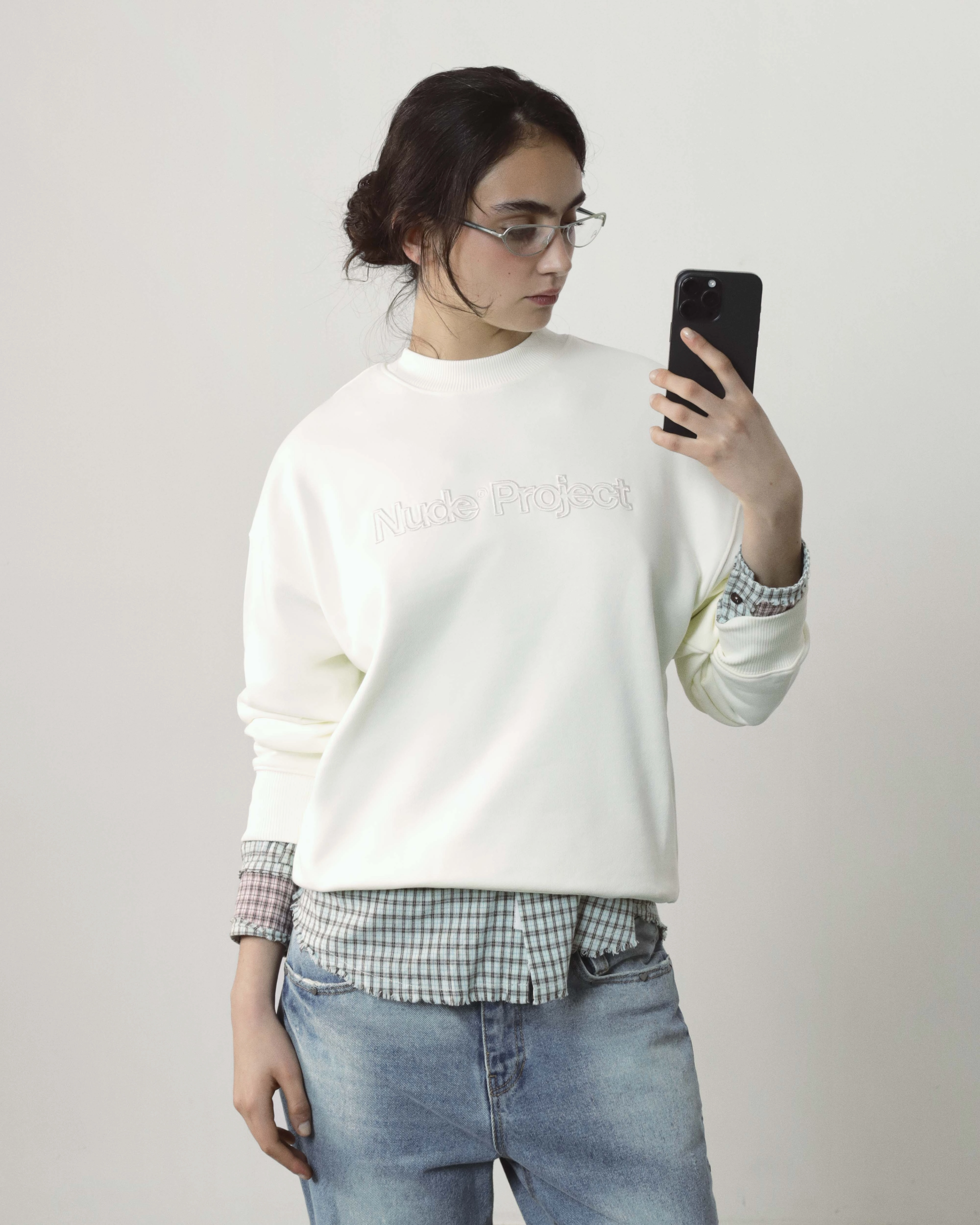 Brun Sweatshirt Marshmallow