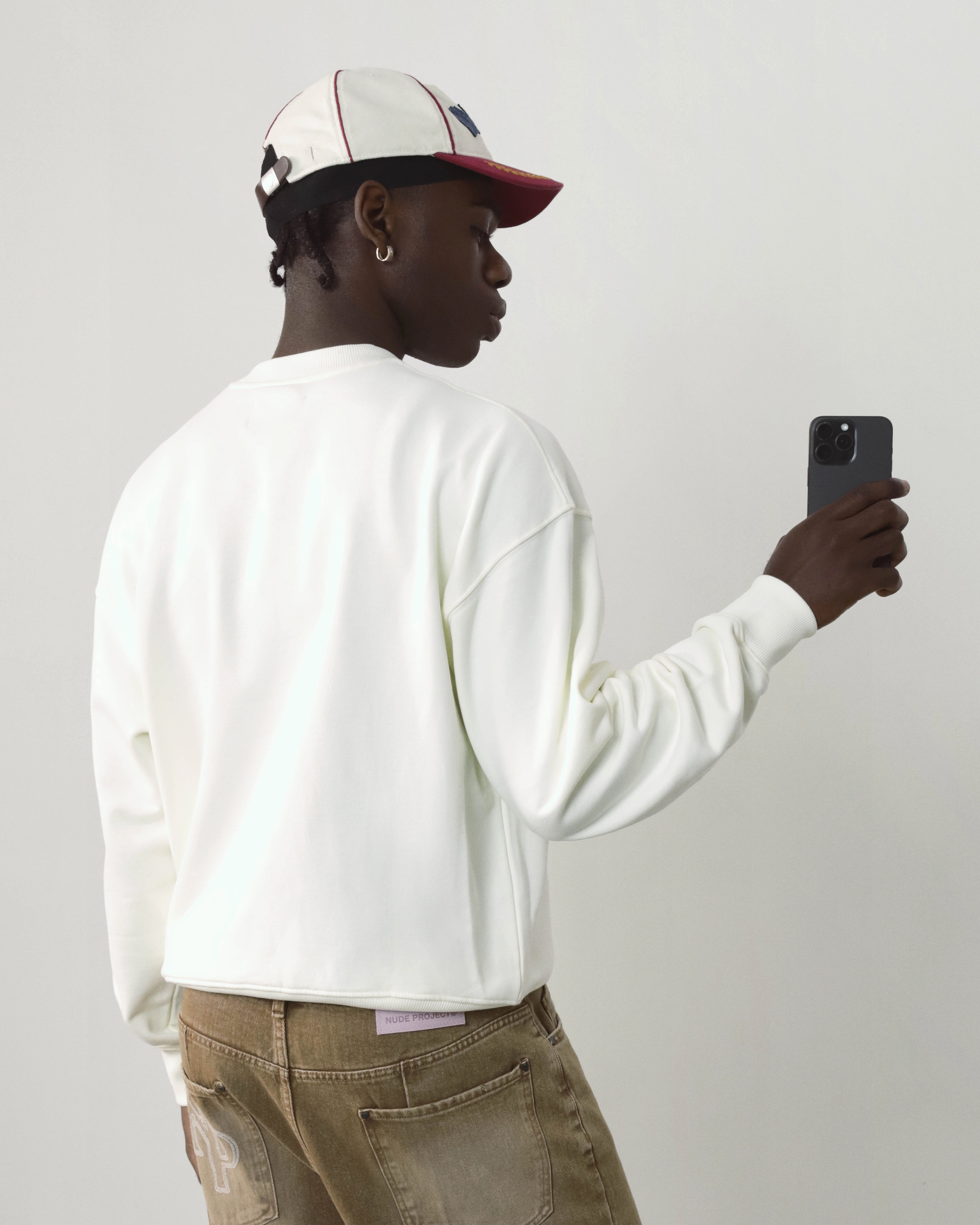 Brun Sweatshirt Marshmallow