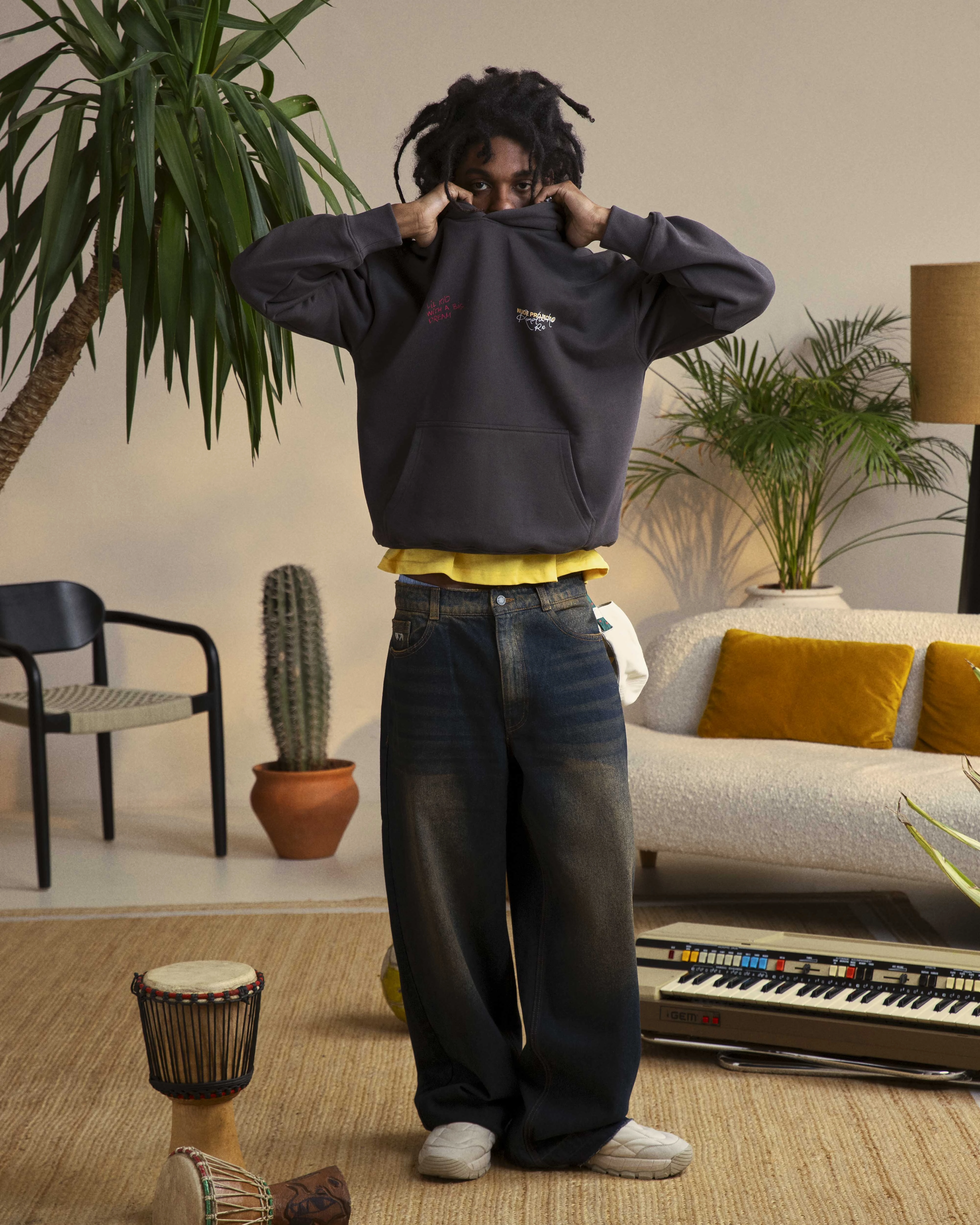 Cups Hoodie Ash