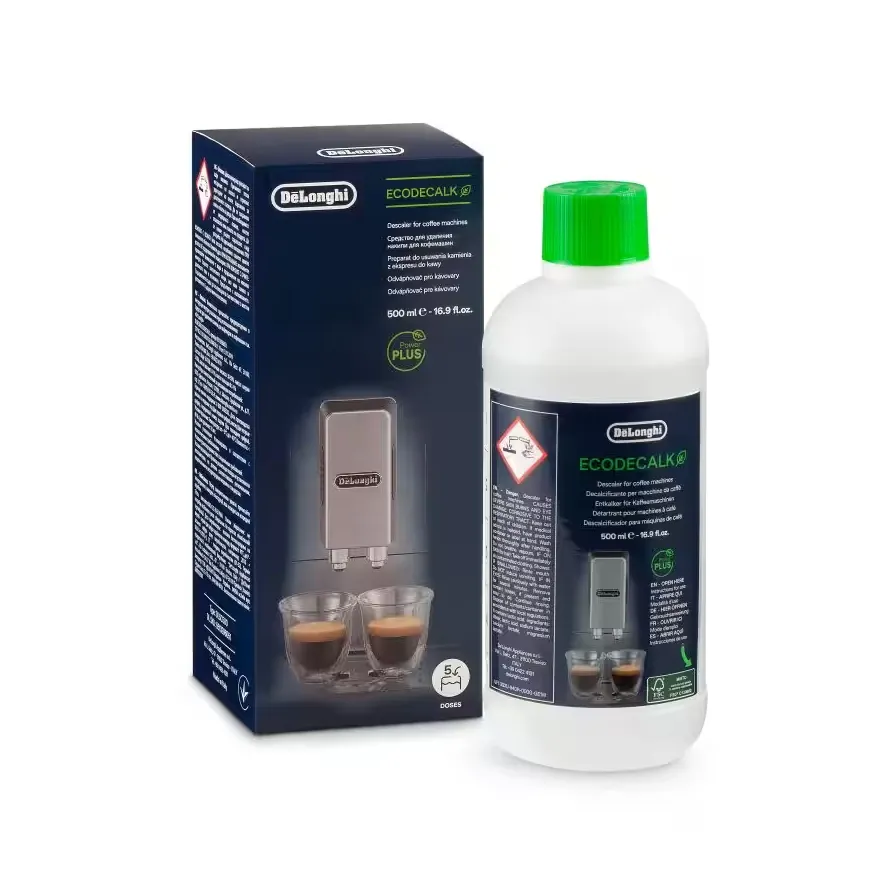 Delonghi EcoDecalk Descaler for Espresso & Coffee Makers 500ML DLSC500