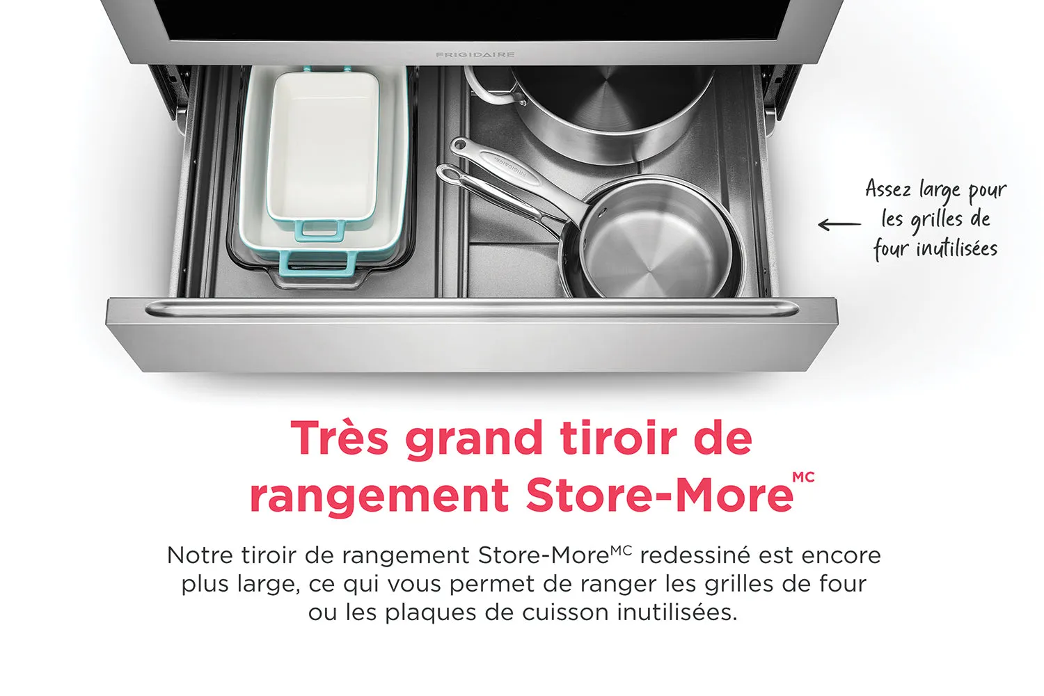 Frigidaire White 30'' Front Control Gas Range (5.1 Cu. Ft) - FCFG3062AW