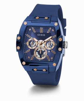 GUESS Mens Blue Multi-function Watch