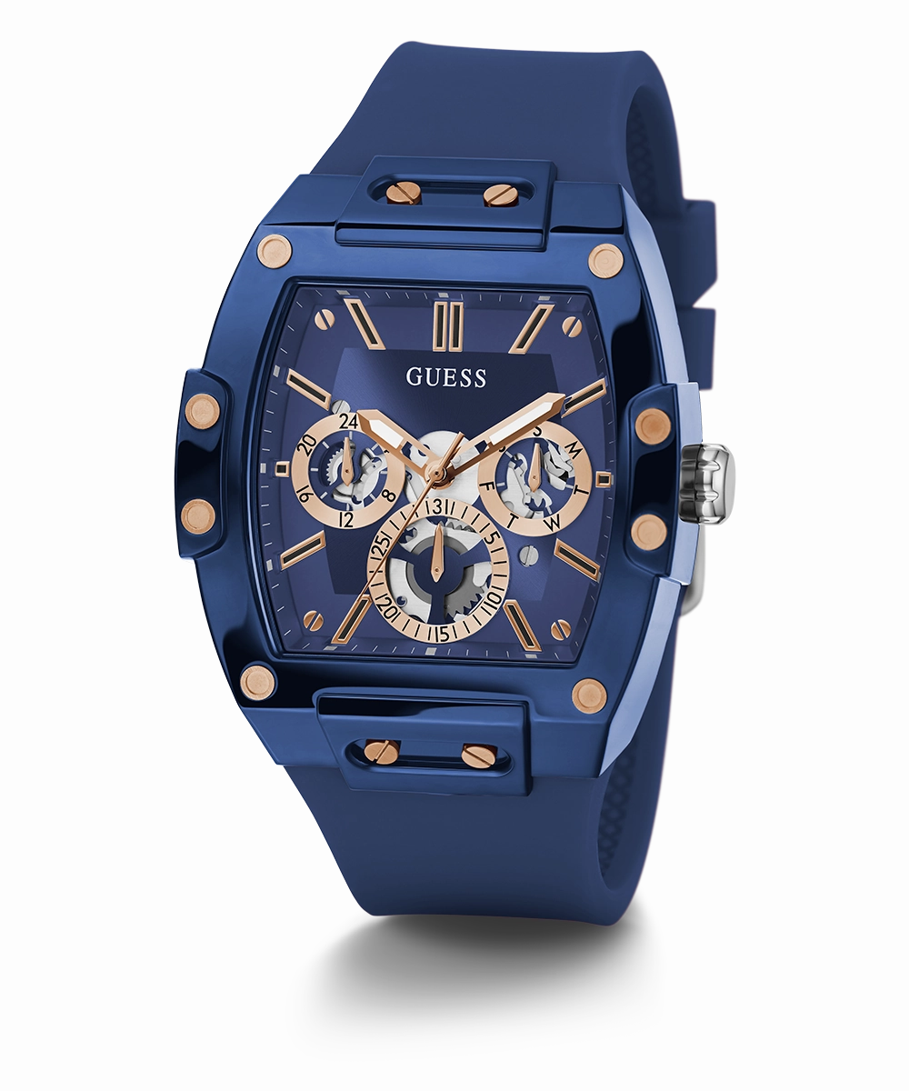GUESS Mens Blue Multi-function Watch